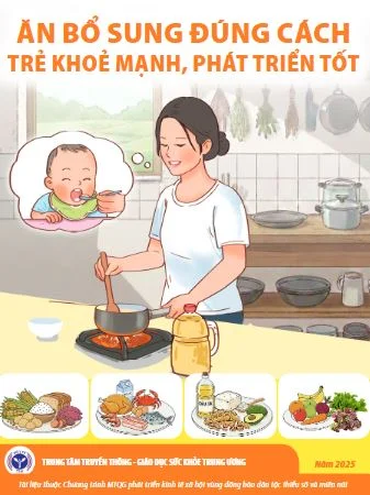 Ăn bổ sung đúng cách - Trẻ khỏe mạnh, phát triển tốt
