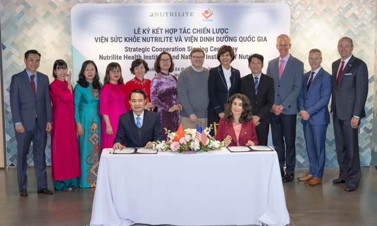 Amway strategic cooperation with National Institute of Nutrition to improve community health