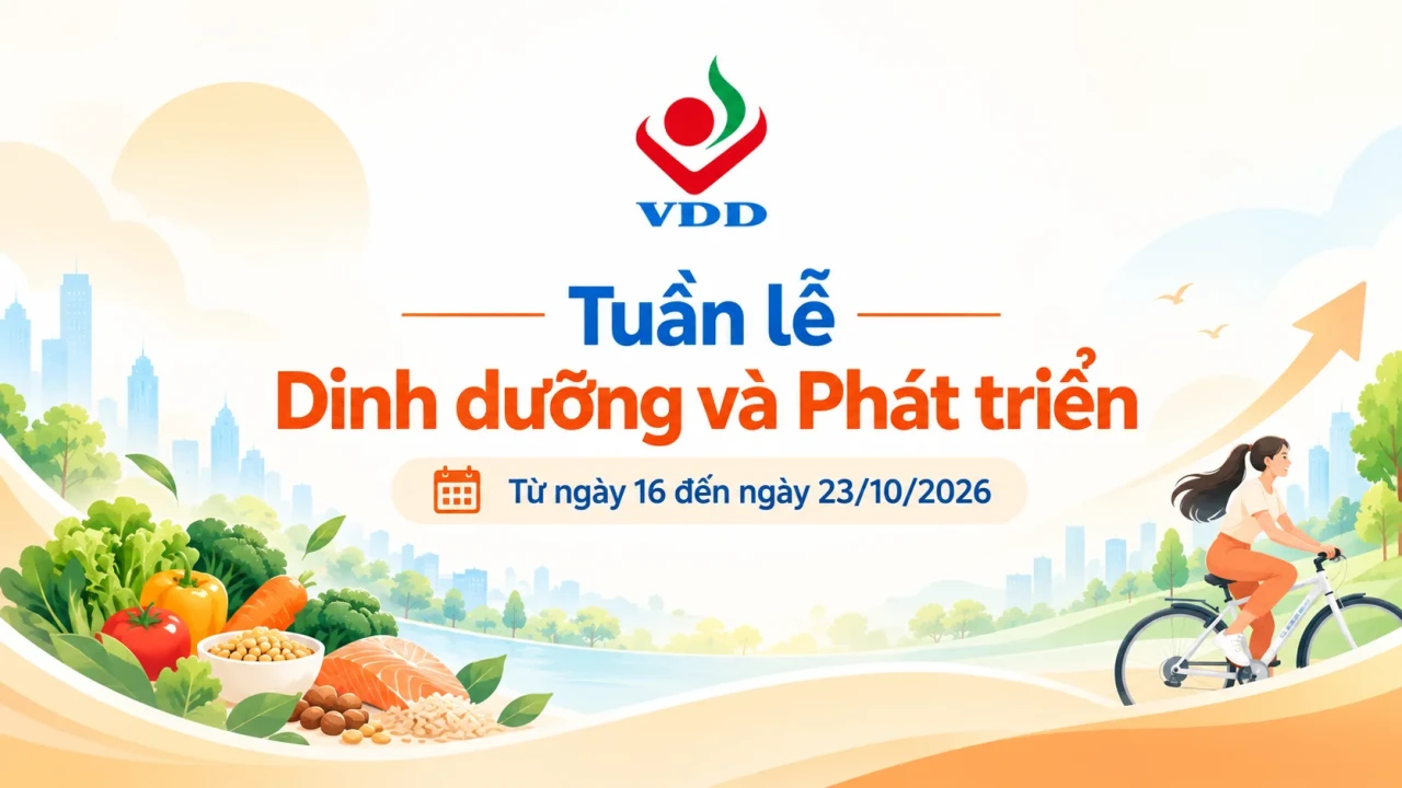 Tuần lễ "Dinh dưỡng và Phát triển" năm 2026