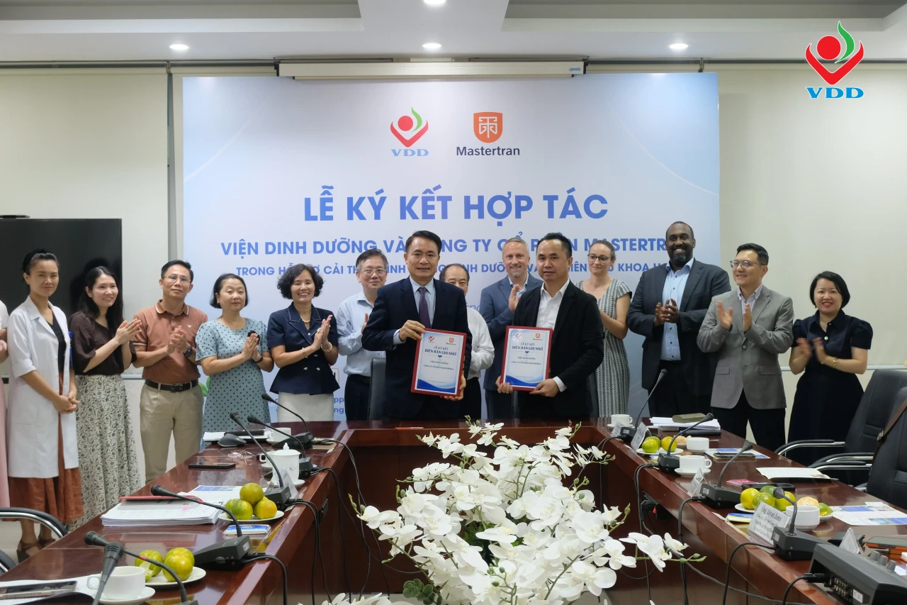 National Institute of Nutrition and Mastertran Joint Stock Company Sign Memorandum of Understanding on Nutrition and Healthcare Cooperation
