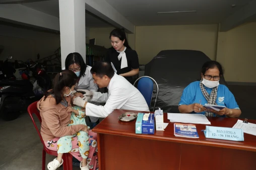 Ngày 02/06: Các đoàn công tác Viện Dinh dưỡng tiếp tục giám sát Chiến dịch bổ sung vitamin A đợt I năm 2026
