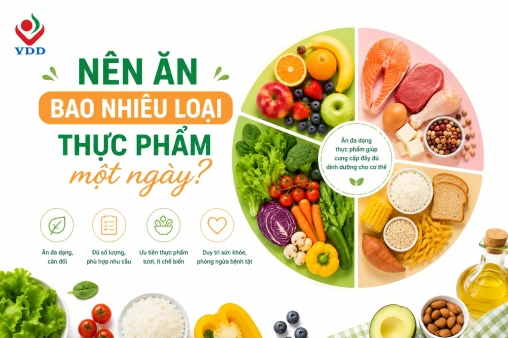 Nên ăn bao nhiêu loại thực phẩm một ngày?