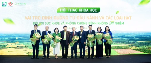 Hội thảo khoa học: Vai trò dinh dưỡng từ đậu nành và các loại hạt đối với sức khỏe và phòng chống bệnh không lây nhiễm.