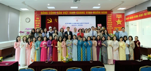Viện Dinh dưỡng kỷ niệm 116 năm Ngày Quốc tế Phụ nữ: Hướng tới thông điệp “Quyền – Công lý – Hành động”