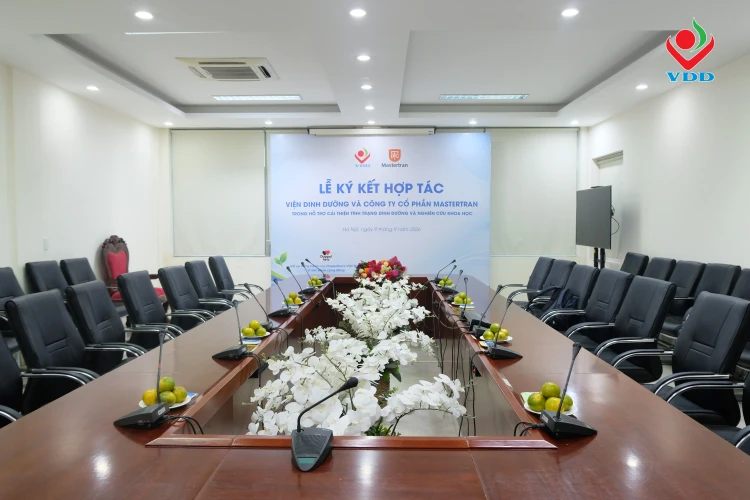Thông cáo báo chí: Lễ ký kết Biên bản ghi nhớ hợp tác giữa Viện Dinh dưỡng (Bộ Y tế) và Công ty cổ phần Mastertran