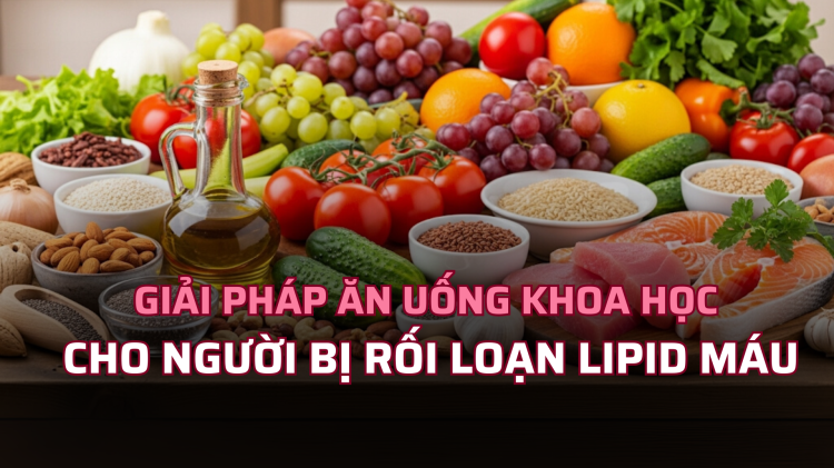 Giải pháp ăn uống khoa học cho người bị rối loạn lipid máu