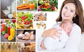 Dinh dưỡng cho bà mẹ đang nuôi con bú