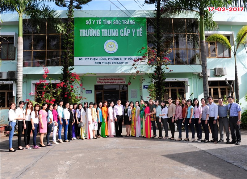 Viện Dinh dưỡng kết thúc khoá đào tạo Dinh dưỡng điều trị và tư vấn dinh dưỡng khóa 7 năm 2016 tại trường Trung cấp Y tế tỉnh Sóc Trăng từ ngày 17/11/2016 đến ngày 17/2/2017