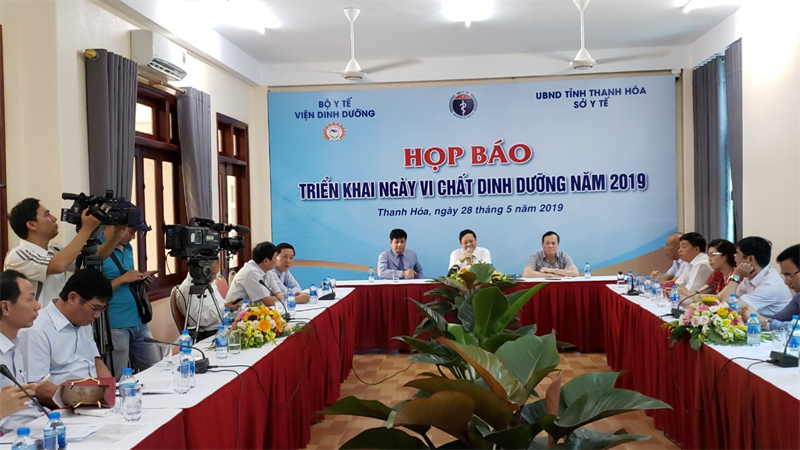Thông cáo Báo chí Hội nghị Cộng tác viên báo chí nhân ngày Vi chất dinh dưỡng (1-2/6/2019)