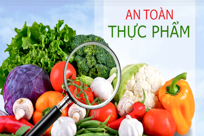 An toàn thực phẩm (Poster Dự án SWAN - Nước sạch và Dinh dưỡng)