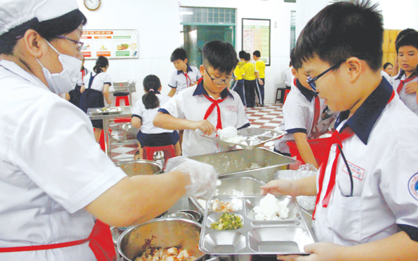 Nhu cầu dinh dưỡng và tính cân đối của khẩu phần cho học sinh tiểu học