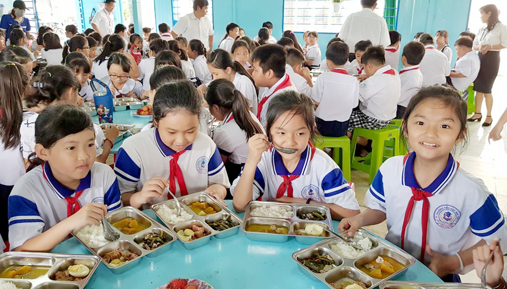 Xây dựng thực đơn và tổ chức bữa ăn hợp lý cho học sinh tiểu học