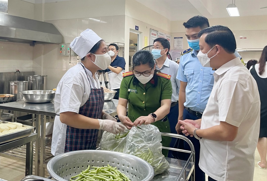 Thanh tra, kiểm tra về An toàn thực phẩm