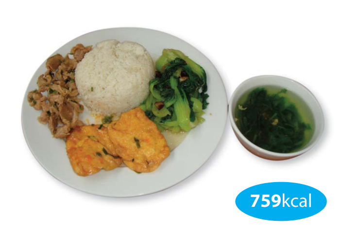 Office Set Meal (Pork Shoulder & Tofu)