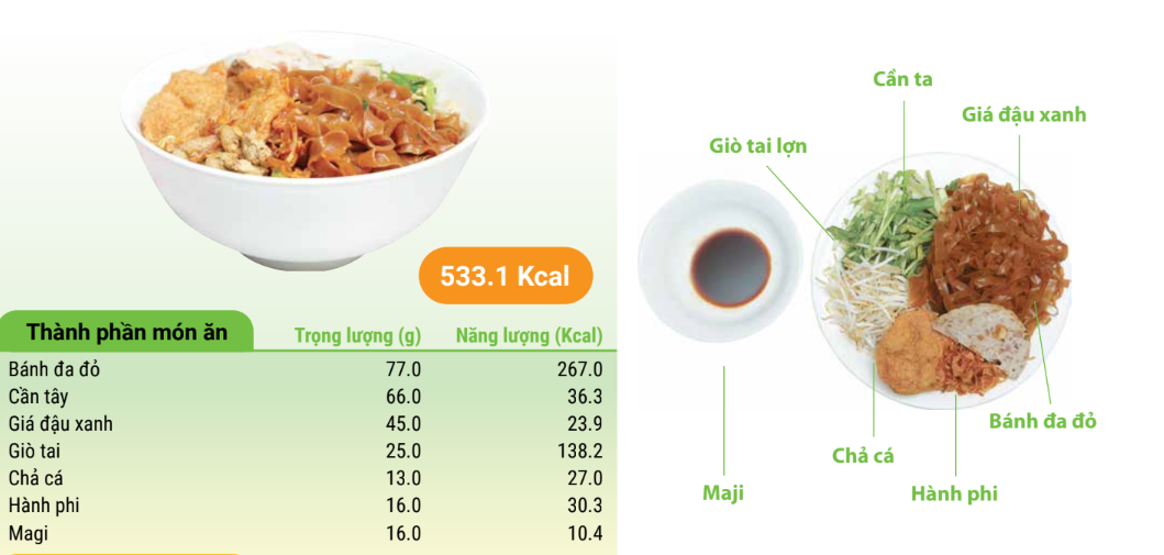 Mixed crab noodle salad with rice paper