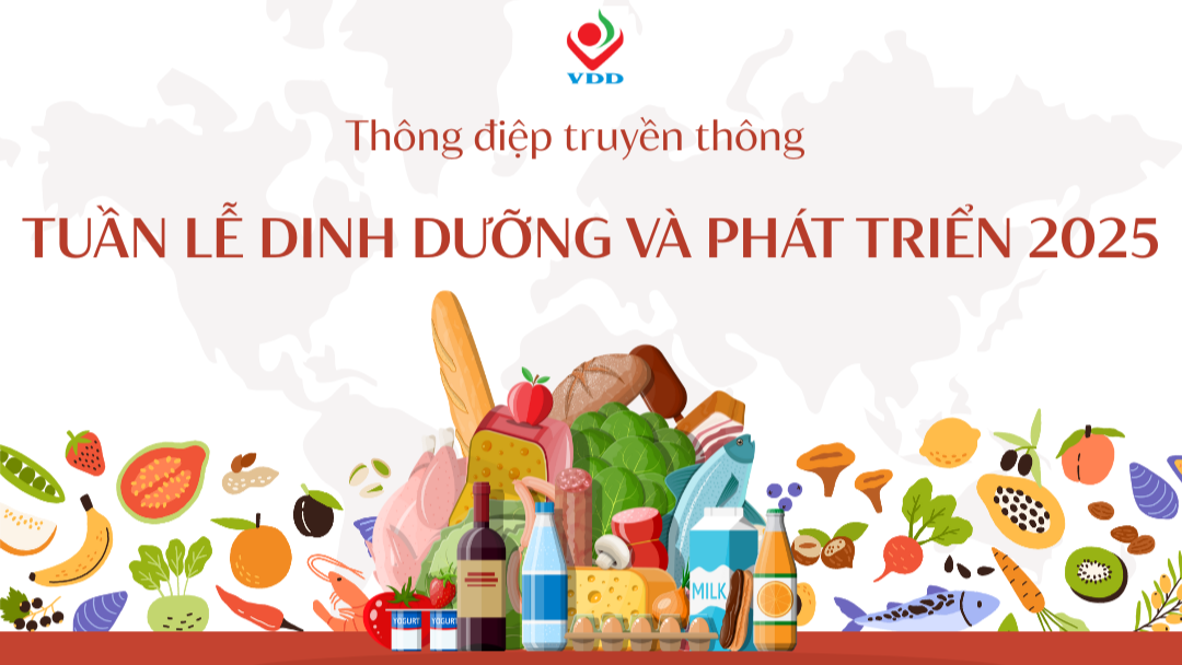 Tuần lễ "Dinh dưỡng và Phát triển" năm 2025