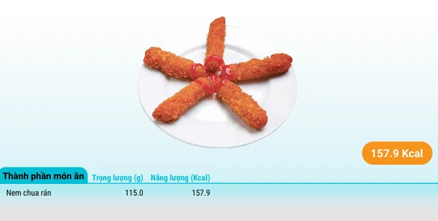 Fried fermented pork rolls (5 pieces)