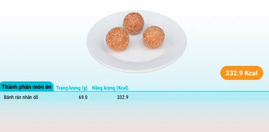 Sesame fried cake (3 pieces)