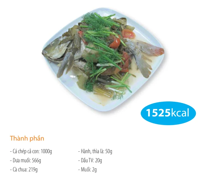 Carp cooked with pickled mustard greens