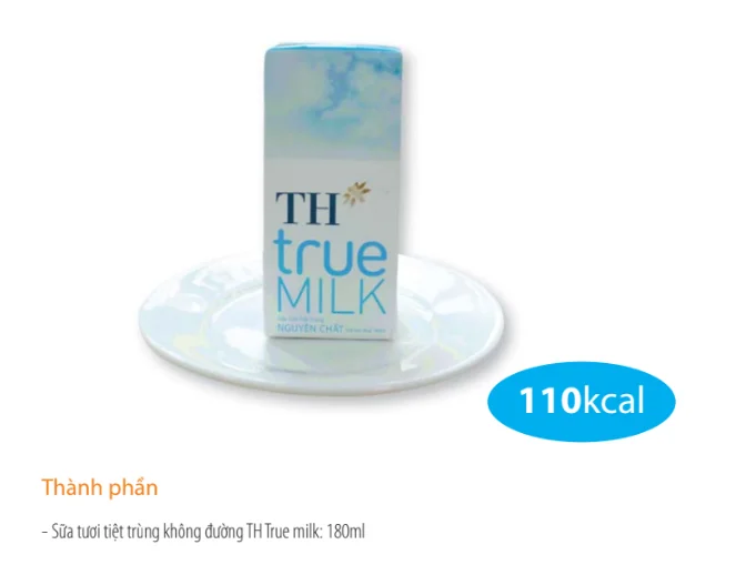 TH True Milk UHT fresh milk (unsweetened)
