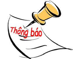 Thông báo lịch nghỉ lễ